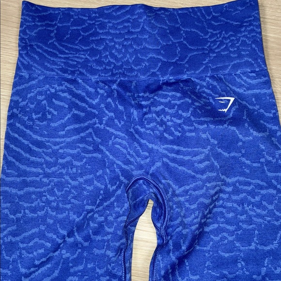 Gymshark Adapt Animal Seamless Court Blue Leggings size Small - Picture 3 of 6